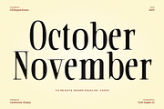 CS Reigate Drawn, a Serif Font by Craft Supply Co. (Thumbnail 2 of 8)