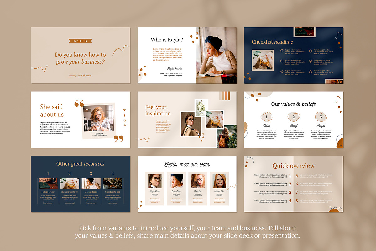 4 in 1 Course Creator Super Bundle K, a Magazine Template by Mirazz