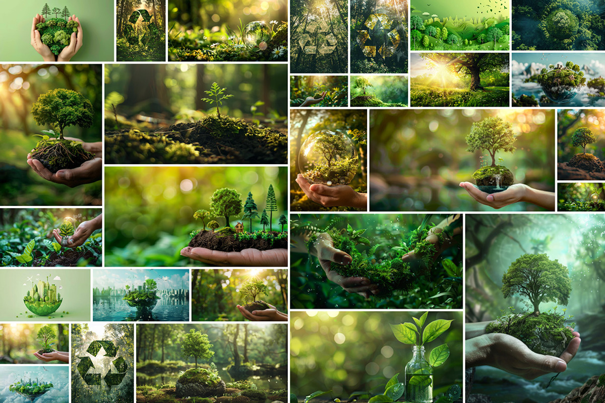 Recycling - 104 images, a Nature Photo by Handmadefont (Photo 2 of 14)