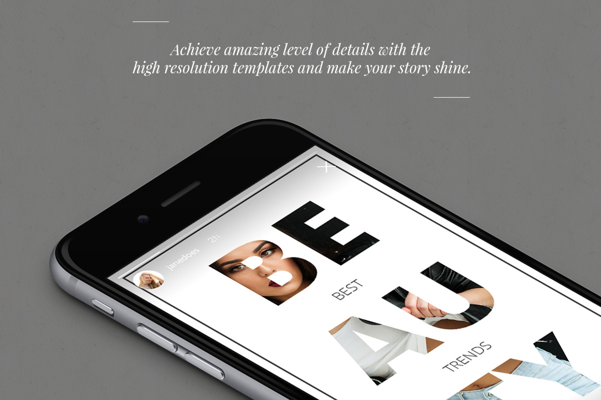 Beauty Instagram Stories, a Social Media Template by Web Donut (Photo 4 of 5)