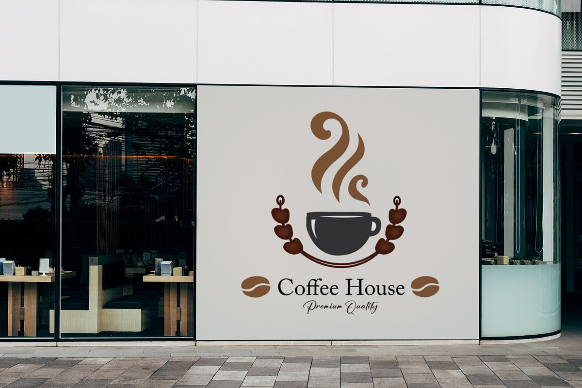 Stylish Coffee Shop Logo Design, a Branding & Logo Template by YUDesignStore (Photo 5 of 5)