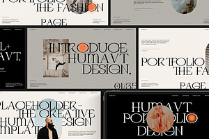 Humavt Google Slide Template