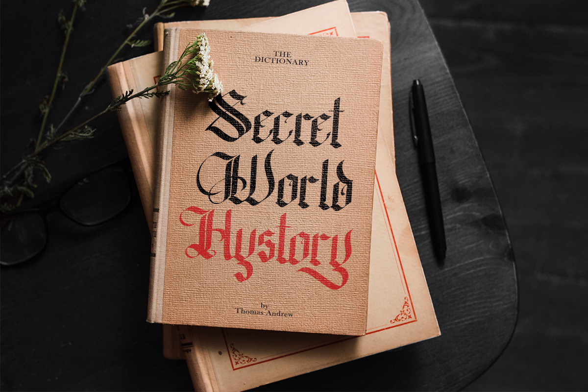 The Black Saturday Blackletter Font, a Blackletter Font by Vampstudio (Photo 6 of 13)