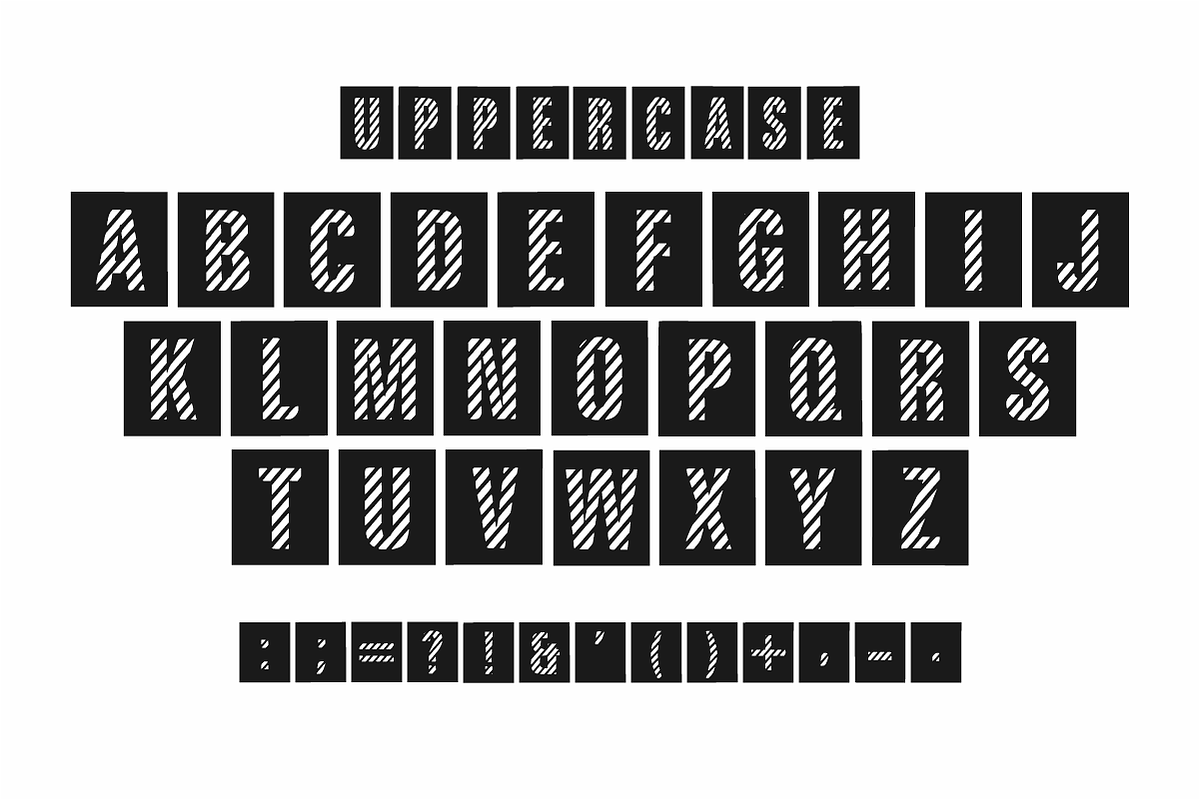Candy Sketch - Cutout Display Font, a Symbol Font by Sahira Studio (Photo 5 of 7)