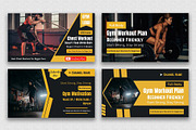 Yoga - Gym - Fitness - Thumbnails, a Social Media Template by Mohammad Sarfaraz (Thumbnail 4 of 6)