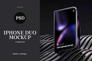 iPhone Duo Mockup