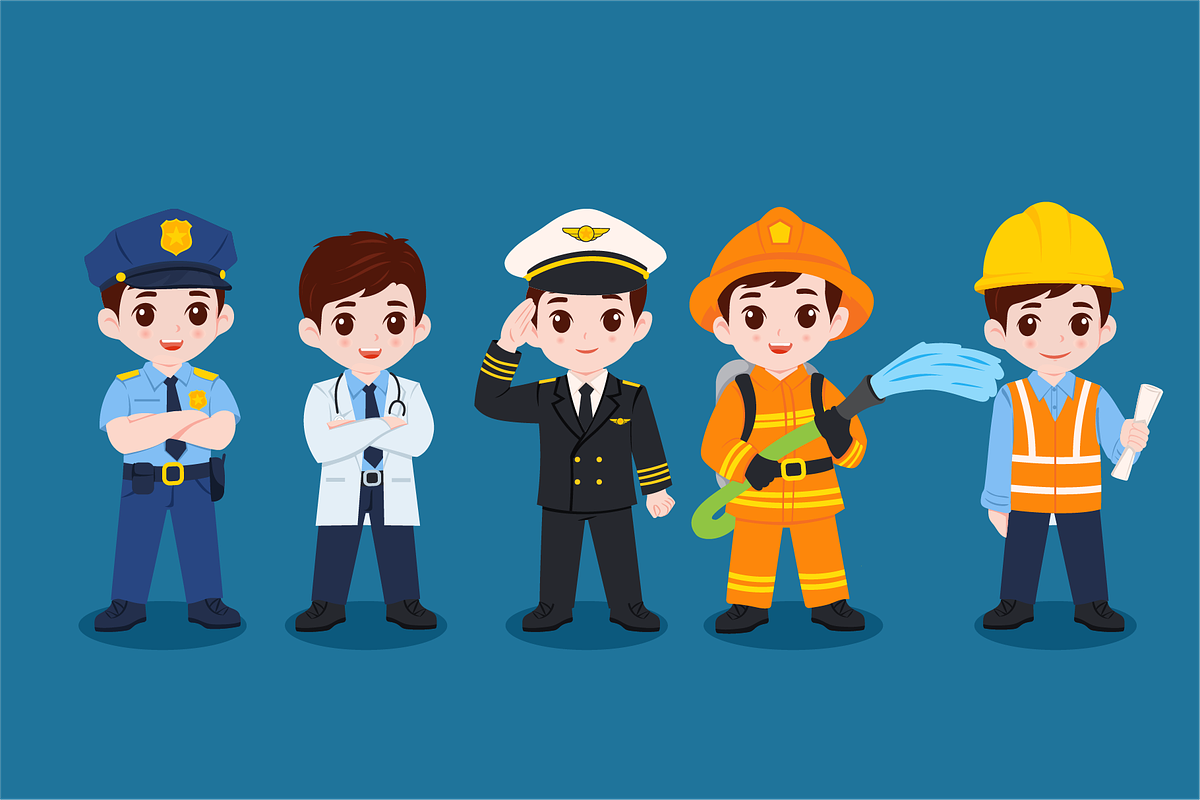 Professional Occupation Character, a Person Illustration by Artnivora.Std (Photo 2 of 4)
