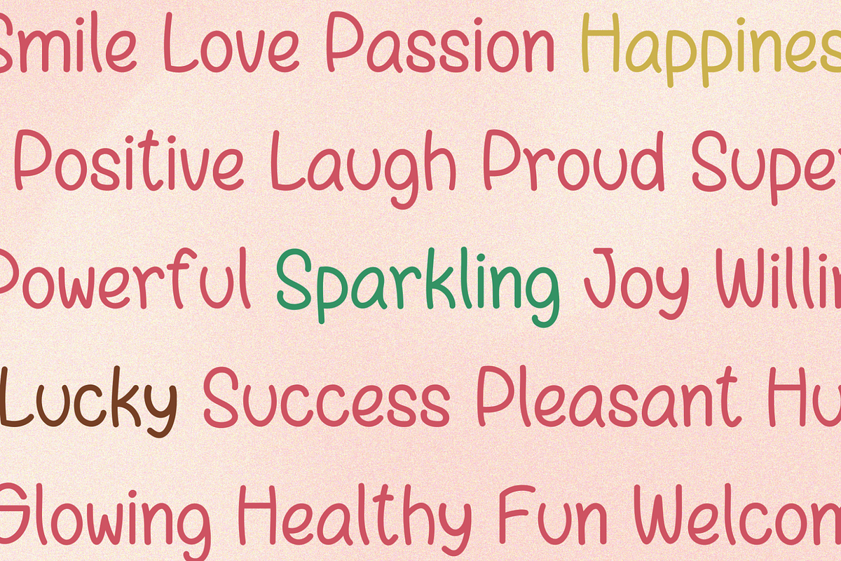 Gingerbread Cute Handwritten Font, a Handwritten Font by Lalava Studio (Photo 4 of 6)