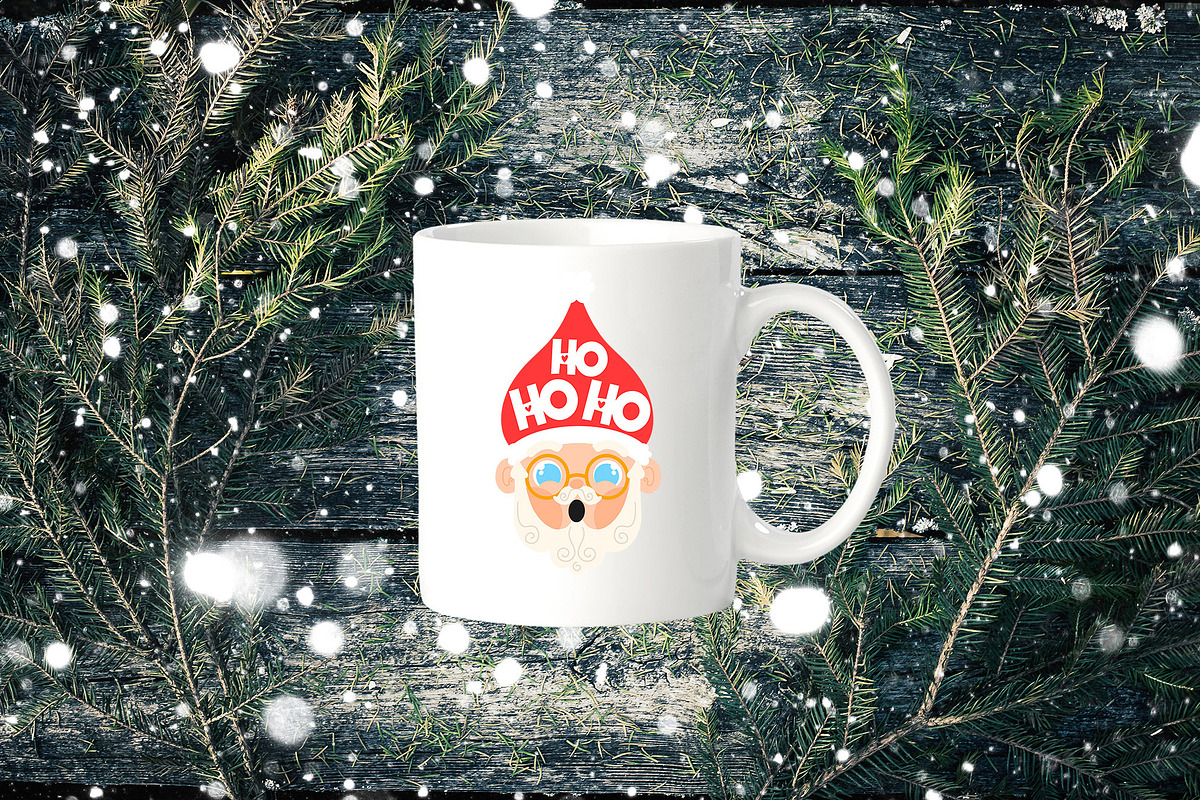 Christmas bundle Winter Mockups, a Cups & Container Mockup by VetalStock (Photo 5 of 6)