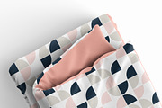Folded Duvet Blanket Mockup, a Household Mockup by GraphicVil (Thumbnail 4 of 9)