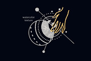 Stardust Celestial Illustration Set, a Texture Illustration by Dawnside Graphic (Thumbnail 8 of 12)