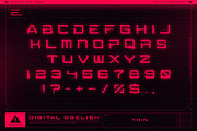 Digital Obelisk – A Cyberpunk Font, a Serif Font by Pathfinder Goods (Thumbnail 5 of 9)