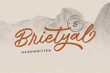 Brietyal Script | a handwritten font