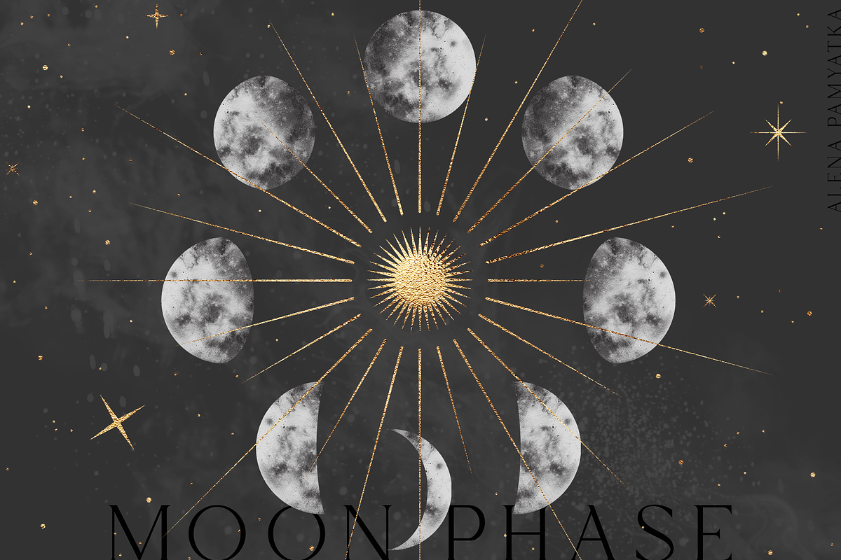 Gentle cosmos - celestial collection, a Texture Illustration by Pamyatka Shop (Photo 6 of 20)