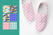 Colorful Herringbone Patterns, a Pattern Graphic by KT Designs (Thumbnail 9 of 10)