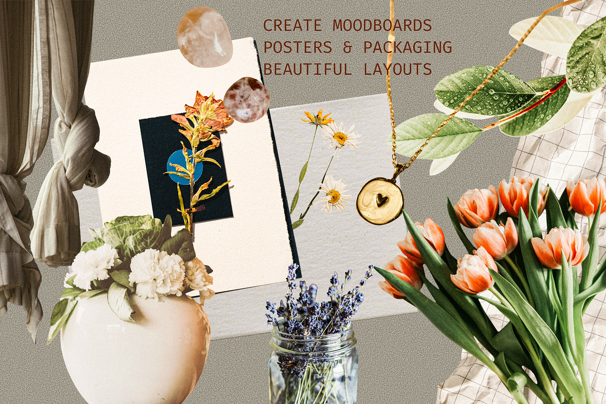 Vessel & Bloom: Spring Still Life, an Object Graphic by Anzhelika (Photo 10 of 11)
