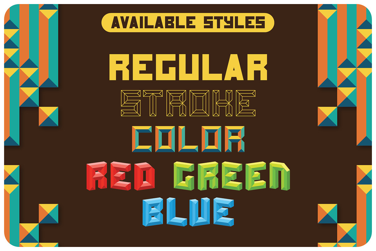 Ice Cube Color Font, a Font by VozzyStock (Photo 4 of 8)