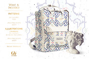 Arabesque Ornaments Collection, a Decorative Illustration by GVGraphics (Thumbnail 2 of 15)