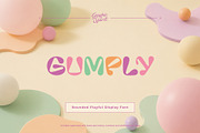 Gumply Decorative Font, a Handwritten Font by Graphic Spirit (Thumbnail 1 of 8)