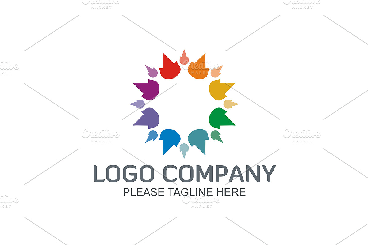20 Logo Flower Templates Bundle, a Branding & Logo Template by Friendesigns (Photo 9 of 21)