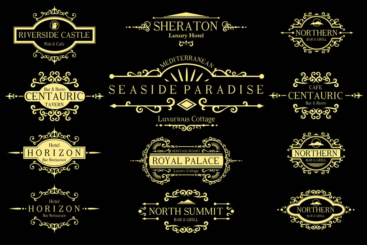 12 Luxury Signage preview 5