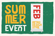 Coachelaz - Retro Font, a Sans Serif Font by Dhabee (Thumbnail 6 of 12)