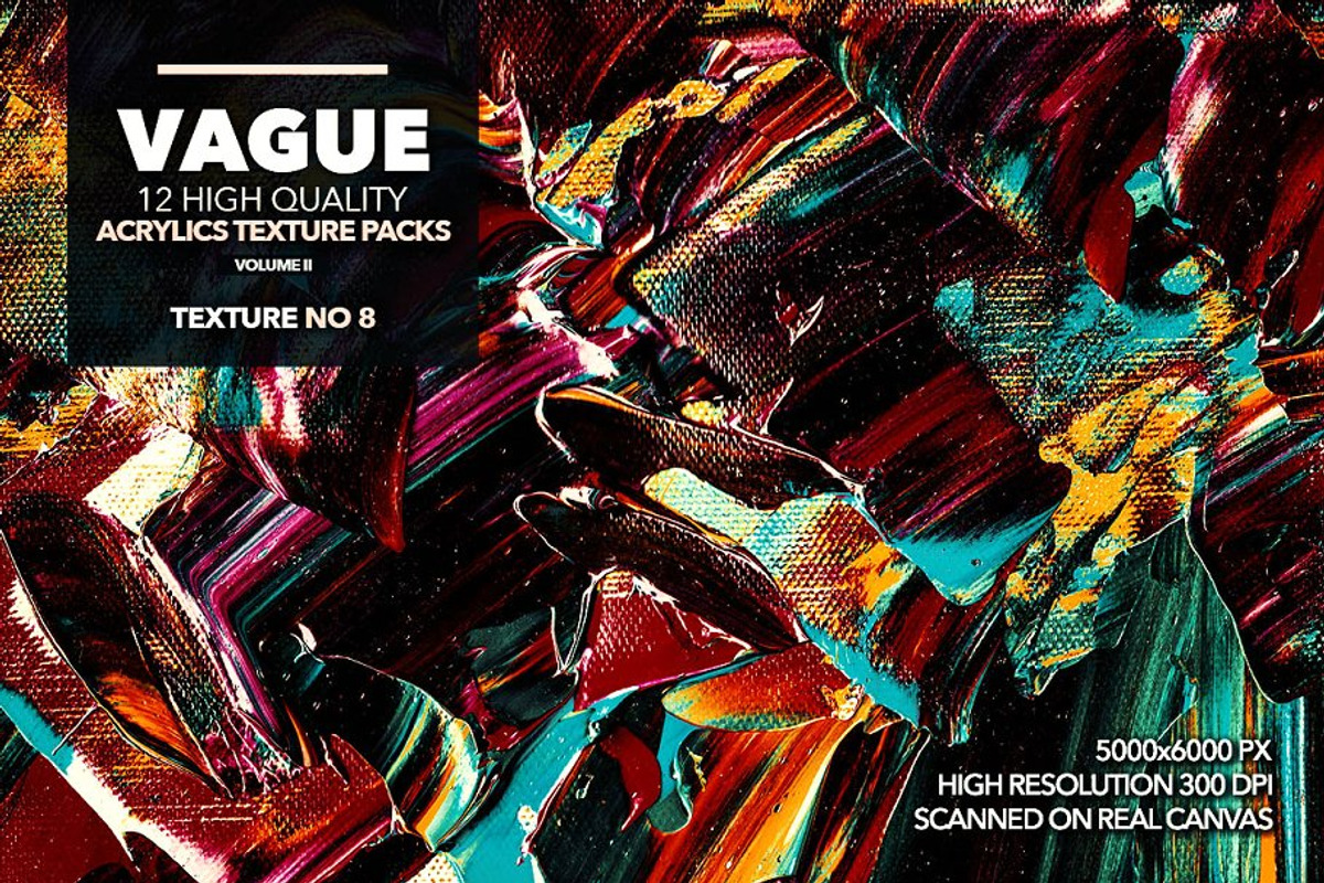 Vague 49 Acrylics Textures Packs, a Pattern Graphic by nicholasasmita (Photo 24 of 51)