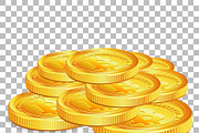 Crypto currency bitcoin technology, a Finance Illustration by TAlex (Thumbnail 2 of 7)