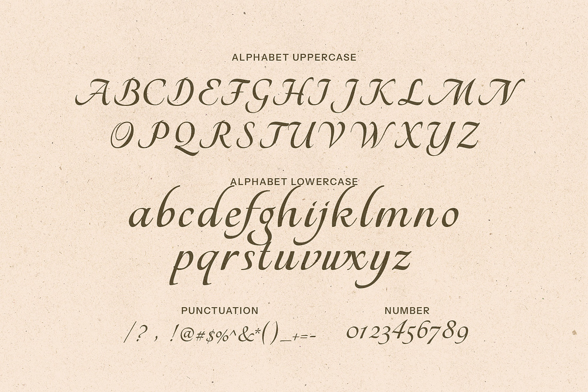 Angelin Script Font, a Script Font by Elegant Font (Photo 9 of 9)