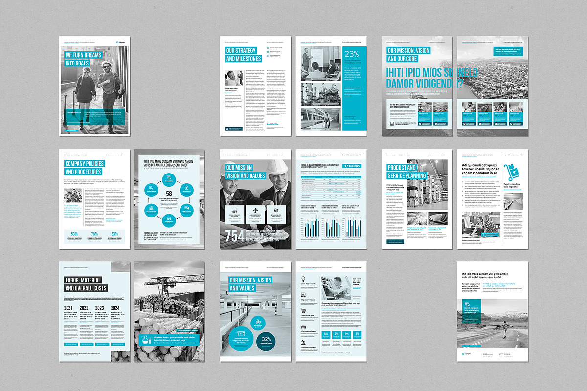 Corporate Brochure, a Brochure Template by TypoEdition (Photo 4 of 5)