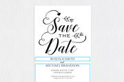Save the Date Template SHR206, an Invitation Template by Shafura_Wedding (Thumbnail 4 of 5)
