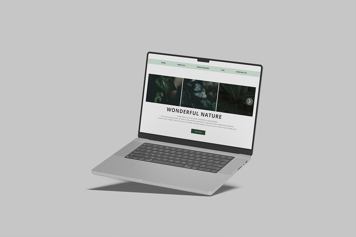 Laptop Mockup, a Mac Mockup by rizalamora (Photo 3 of 13)