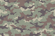 5 Camouflage Seamless Patterns, a Pattern Graphic by ThePhoton (Thumbnail 3 of 5)