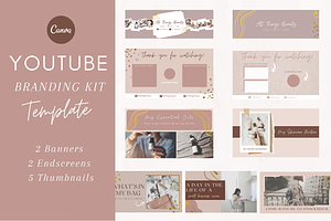 YouTube Branding Template