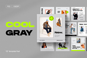 Cool Gray Template