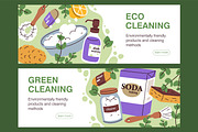 Eco-friendly cleaning products set, an Object Illustration by Good Studio (Thumbnail 5 of 10)