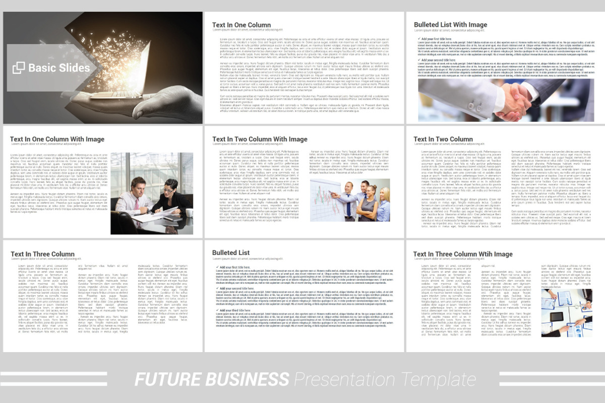 Future Business Keynote Template, a Presentation Template by Presentation Official (Photo 22 of 29)