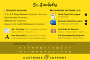 Creative Resume / CV Bundle - Amelia, a Resume Template by Templates Design Co. (Thumbnail 15 of 17)