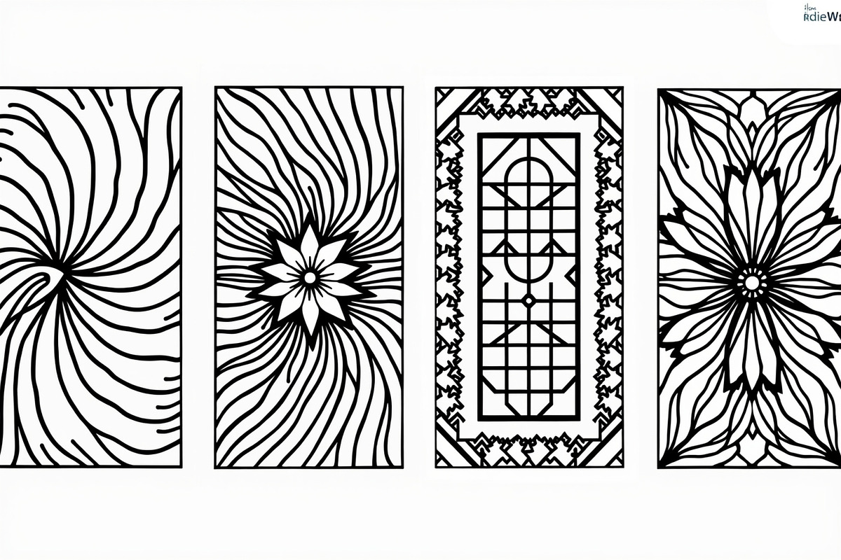 Modern Abstract Panel Bundle, an Illustration by Gfx_Store (Photo 5 of 7)