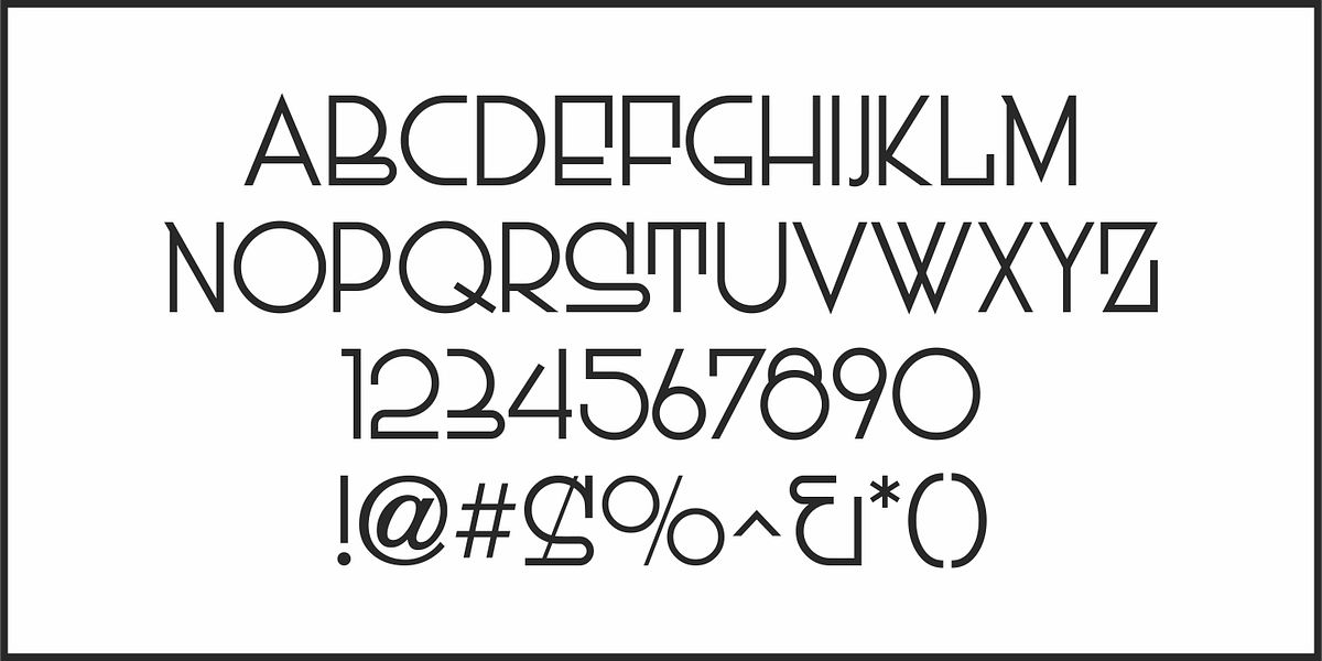Dutch Deco JNL, a Sans Serif Font by Jeff Levine Fonts (Photo 3 of 5)
