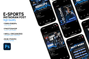 5 Social Media ESports Post Template, a Social Media Template by OnurDemircan (Thumbnail 5 of 5)