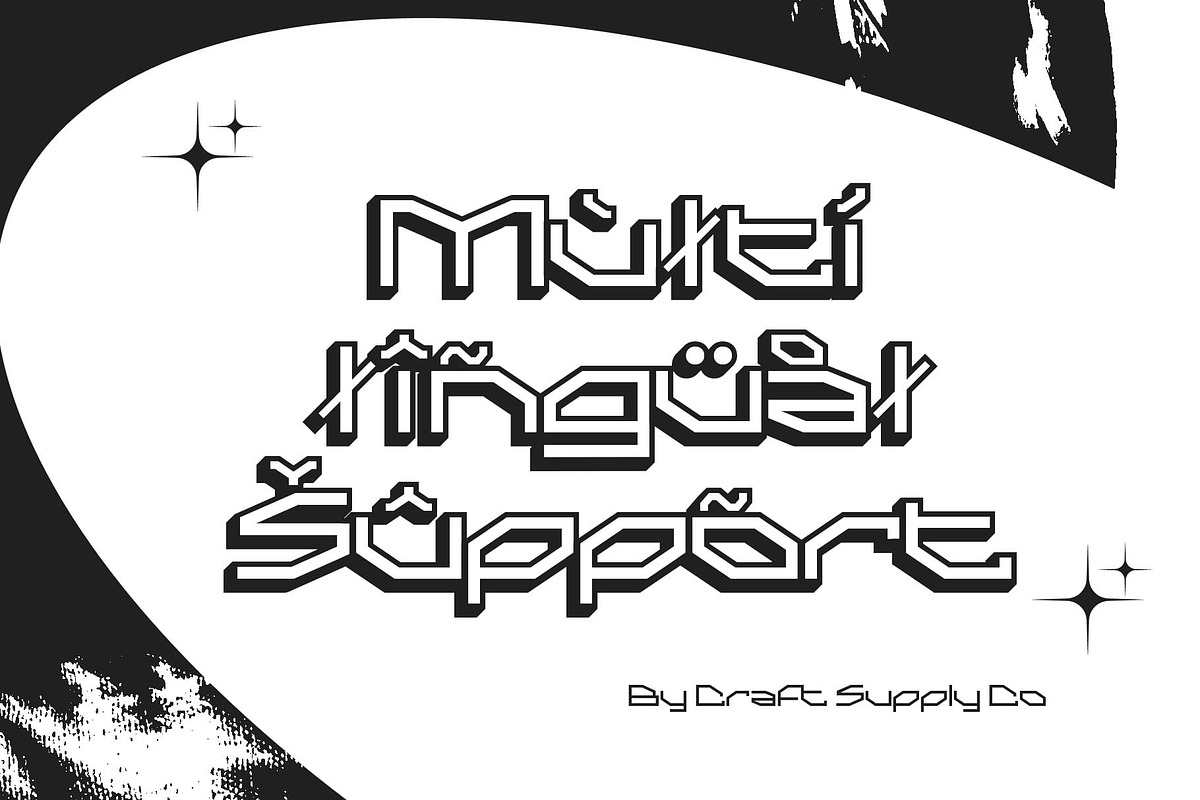 Gefalent 3D, a Sans Serif Font by Craft Supply Co. (Photo 4 of 8)