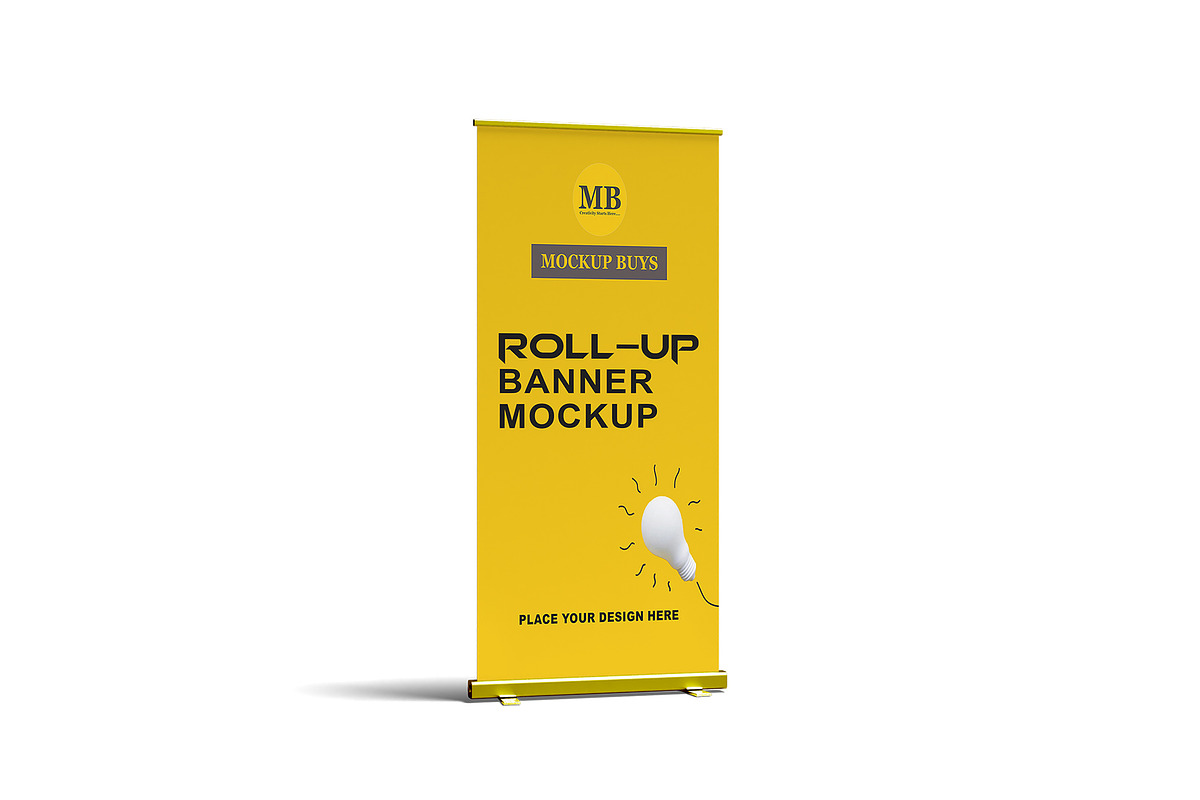 Stand Banner Mockup, an Advertising Mockup by mockupbuys (Photo 9 of 13)