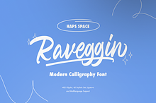 Ravvegin - Calligraphy Font