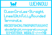 Pixel Round font, a Sans Serif Font by weknow (Thumbnail 2 of 8)