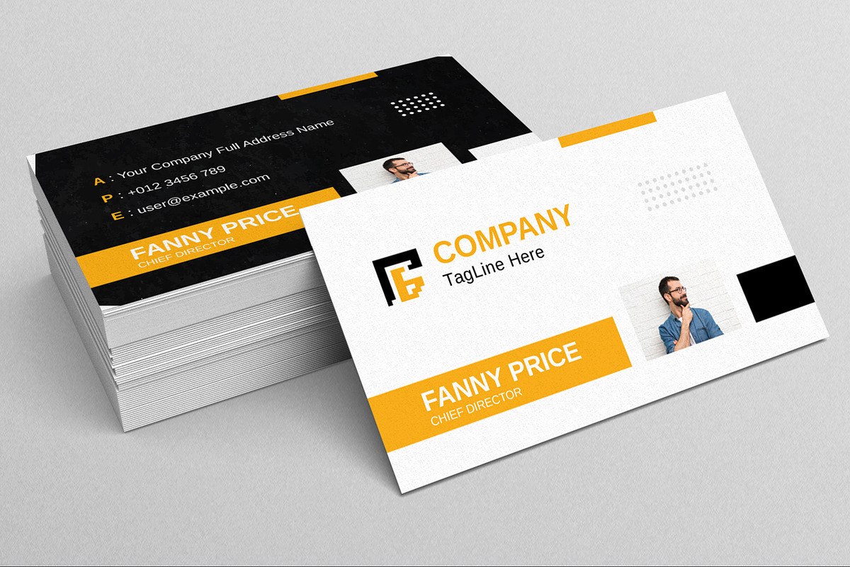 Corporate Business Card, a Business Card Template by MightyDesign (Photo 2 of 6)