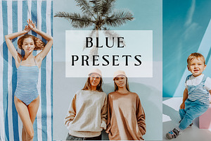 BLUE MOBILE Lightroom PRESETS