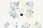 Hand-Painted Spring Floral Meadow, a Decorative Illustration by Lana Elanor (Thumbnail 4 of 16)