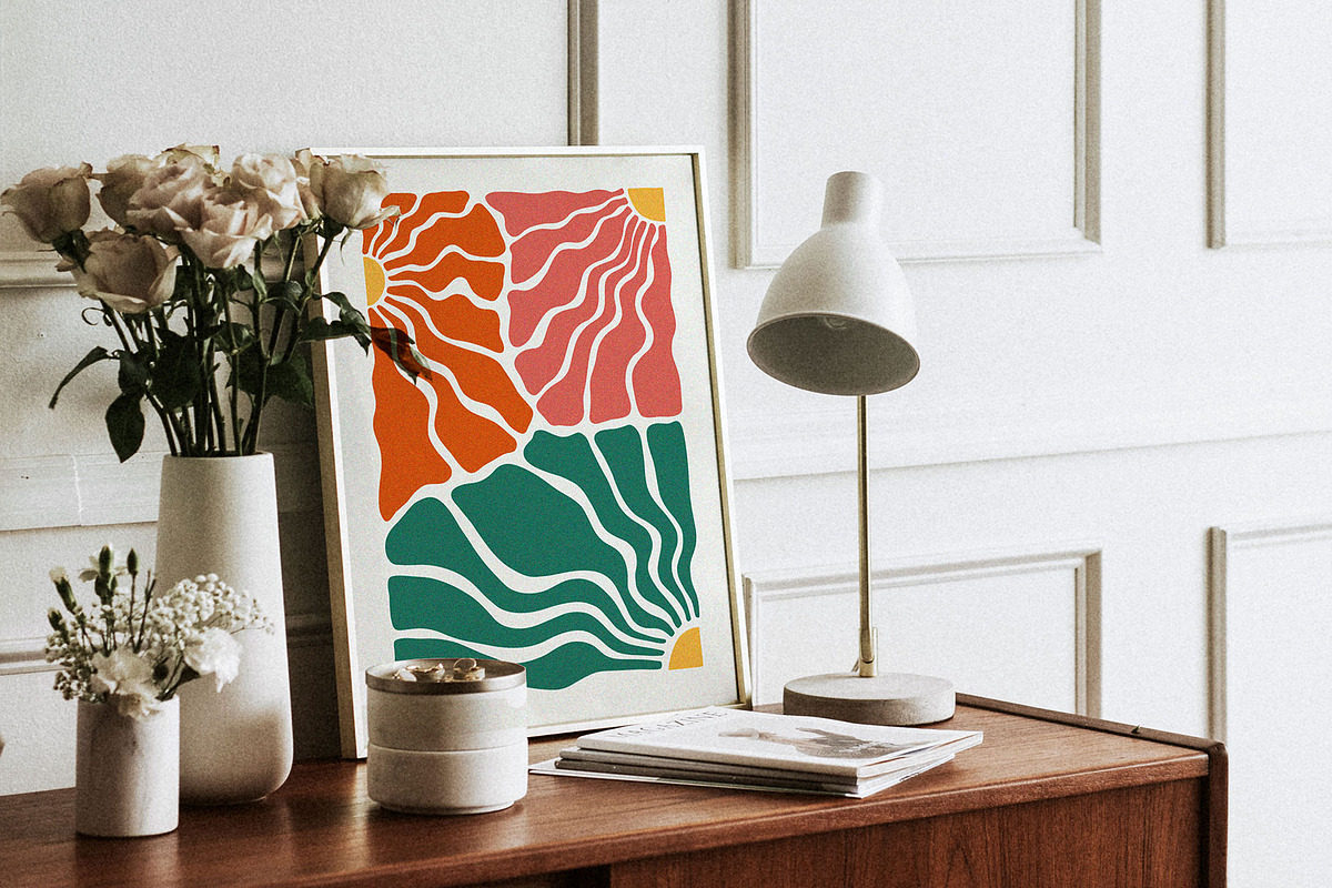 Modern Flora | Wall Art Creator, an Object Graphic by Leleka.Store (Photo 3 of 20)