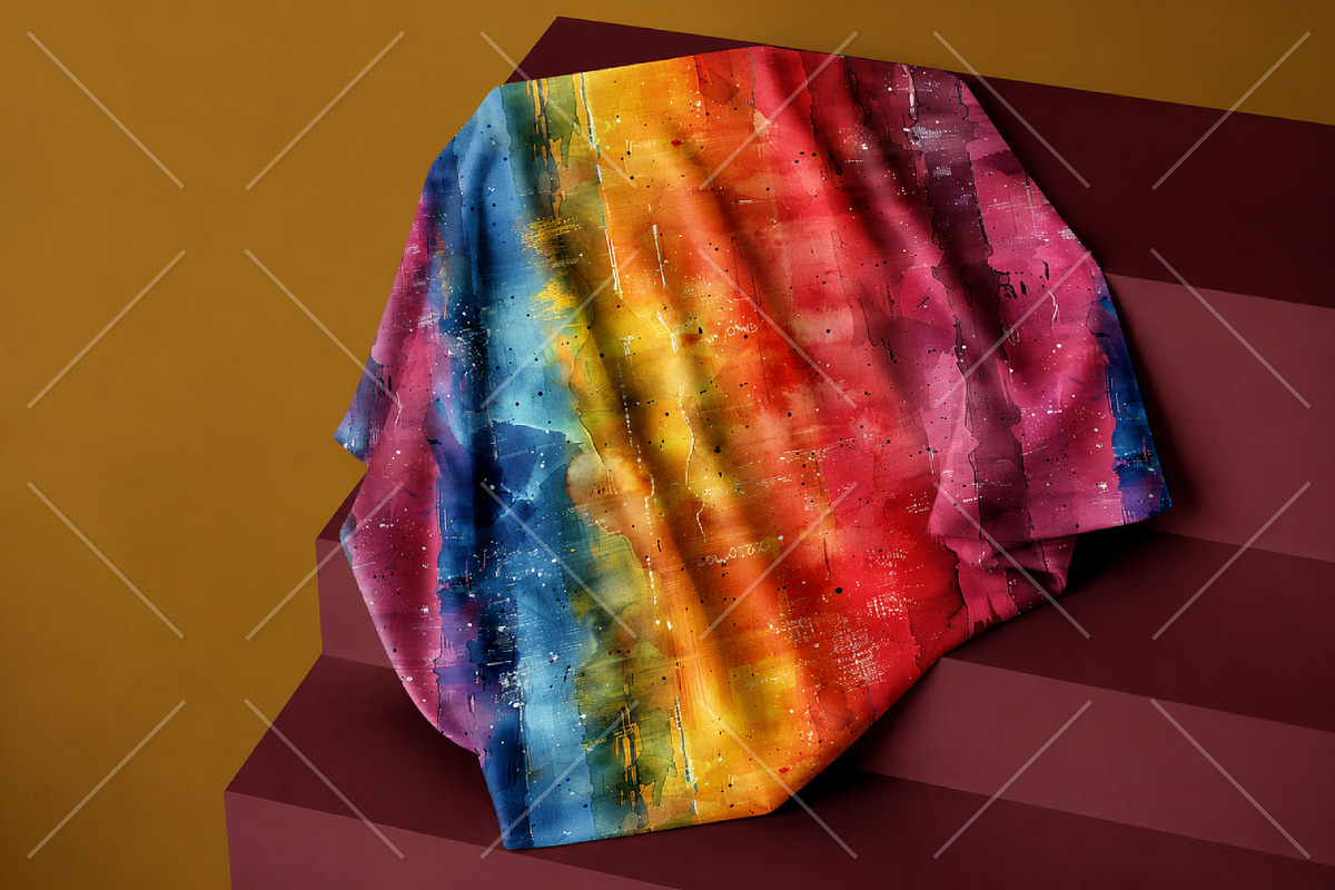 Rainbow Abstract Seamless Pattern, a Pattern Graphic by Canvas Craft (Photo 8 of 9)